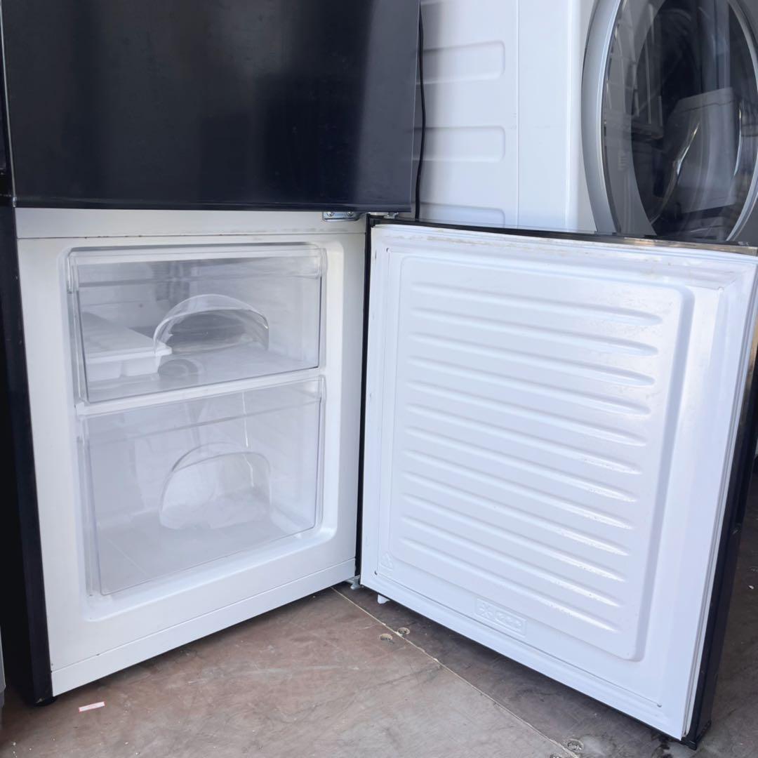 取付無料！完動品！スタイリッシュブラック冷蔵庫洗濯機電子レンジ炊飯器電子ケトル！