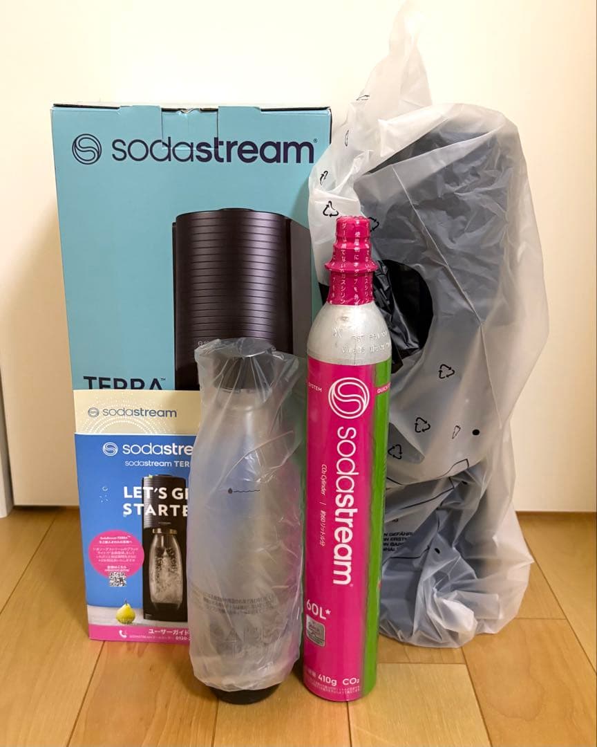 ソーダストリーム TERRA スターターキット SSM1101 ブラック
