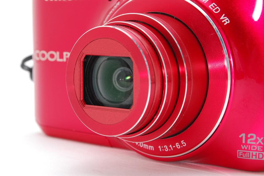 Nikon COOLPIX s6400 赤 コンパクトデジタルカメラ 動作確認済