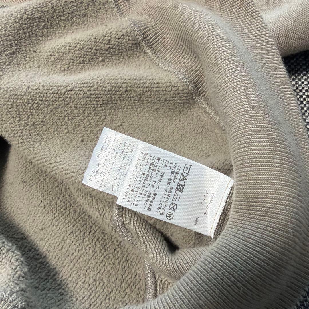 トップス A.PRESSE Vintage Half Zip Sweat Shirt 2