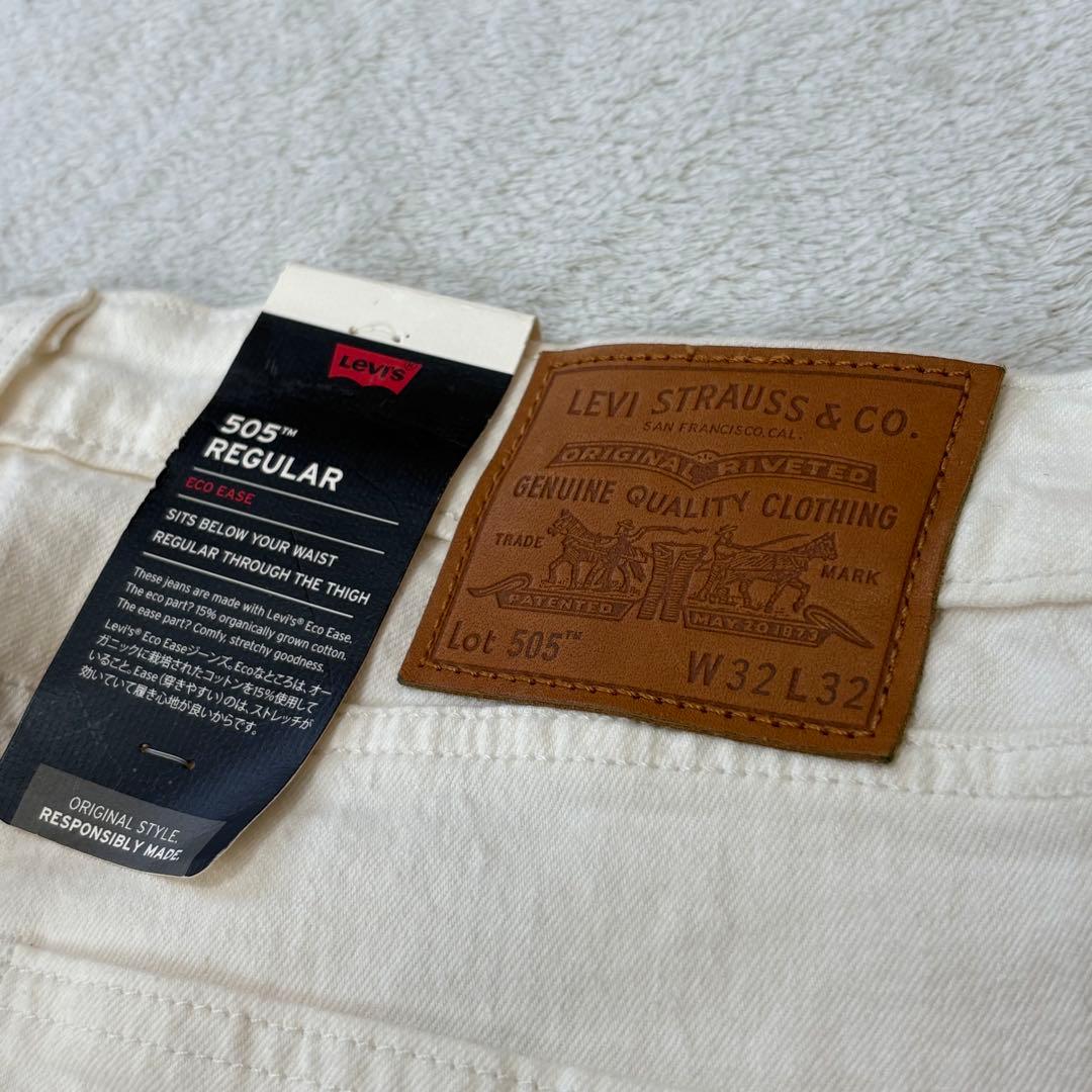 ネム！未使用！Levi's premium 505 BigE w32