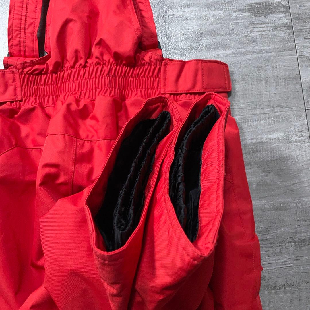 美品 MIZUNO ミズノ スキーウェア 140cm スノーウェア N-XT 赤