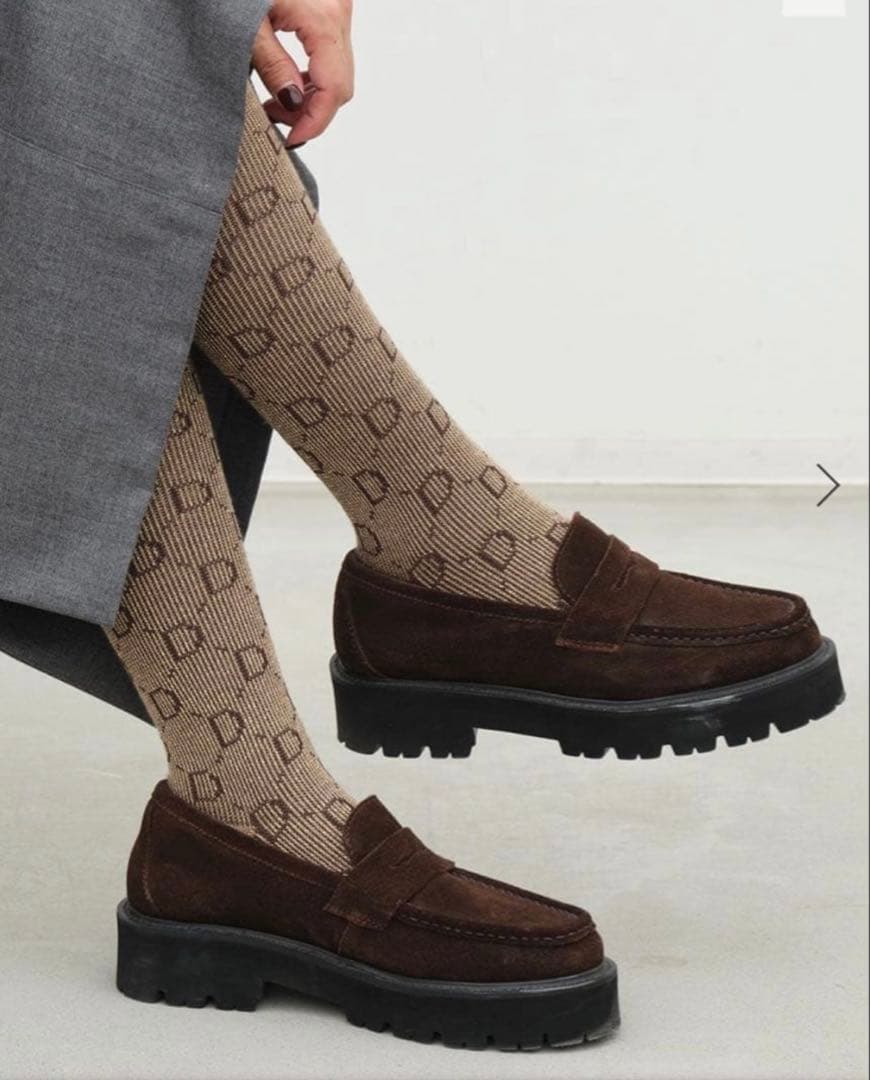 Caminando ブラウン ローファー