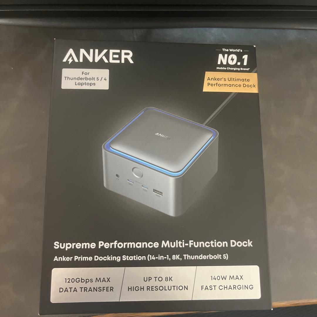 ほぼ未使用⭐︎Ankerドッキングステーション (Thunderbolt 5)