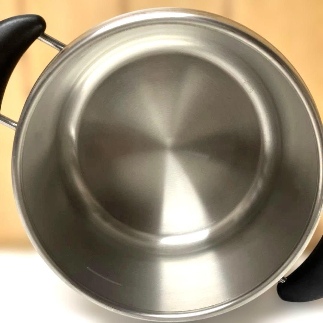 ESH013【未使用品】ステンレス 圧力鍋（Lagostina ）