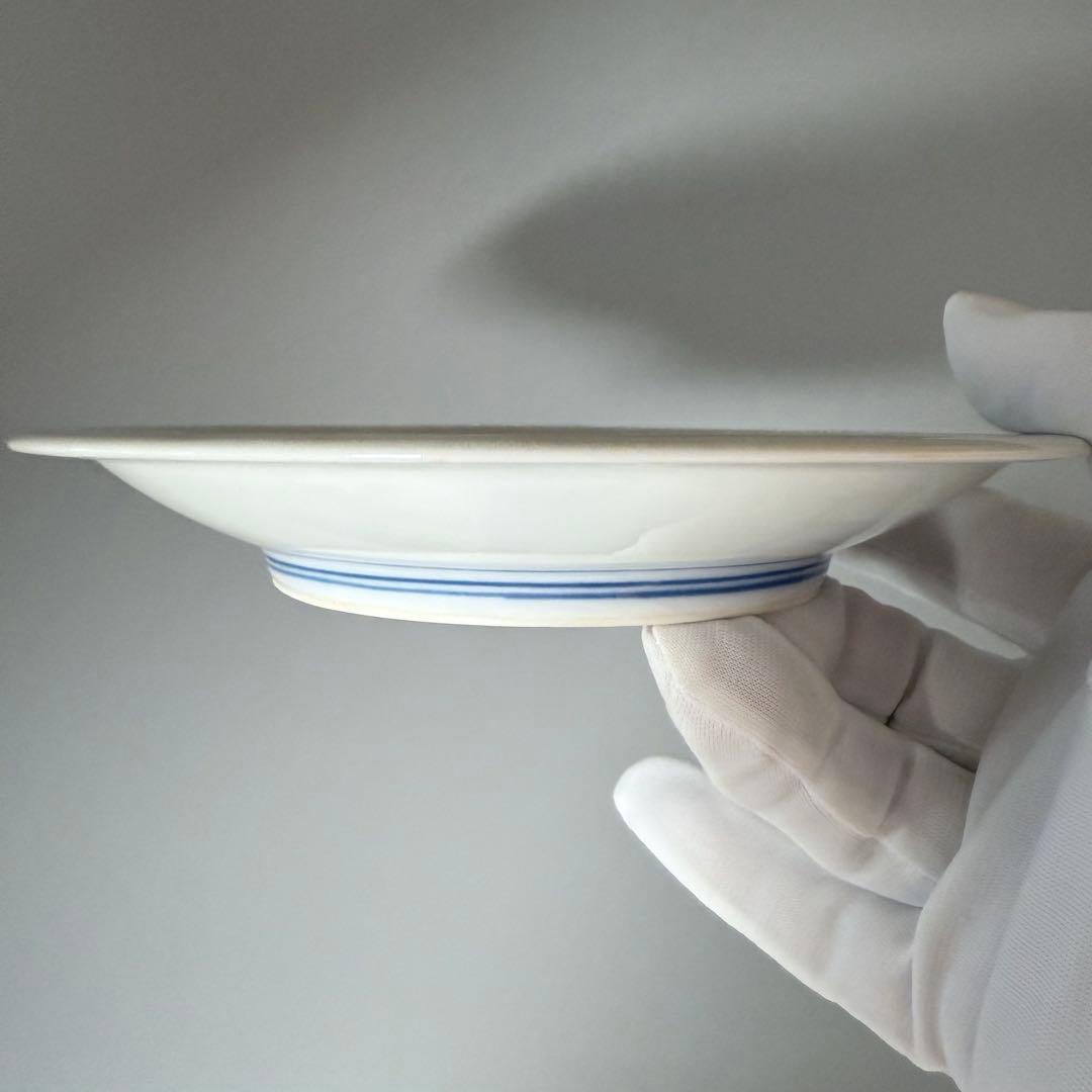 十二代　今泉今右衛門　錦石楠花画　果物皿　五枚　共箱　直径16.3cm