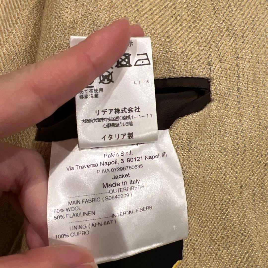 【近日削除】Sartorio（サルトリオ） ジャケット