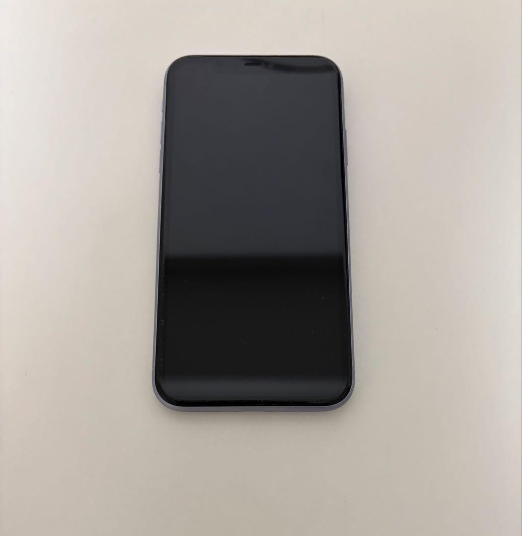 Apple iPhone 11 パープル 本体　126GB