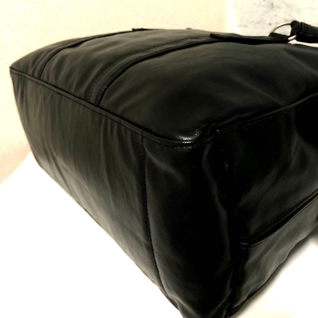 未使用級✨新型タグ ポーター フリースタイル ボストンバッグ ブラック 大容量