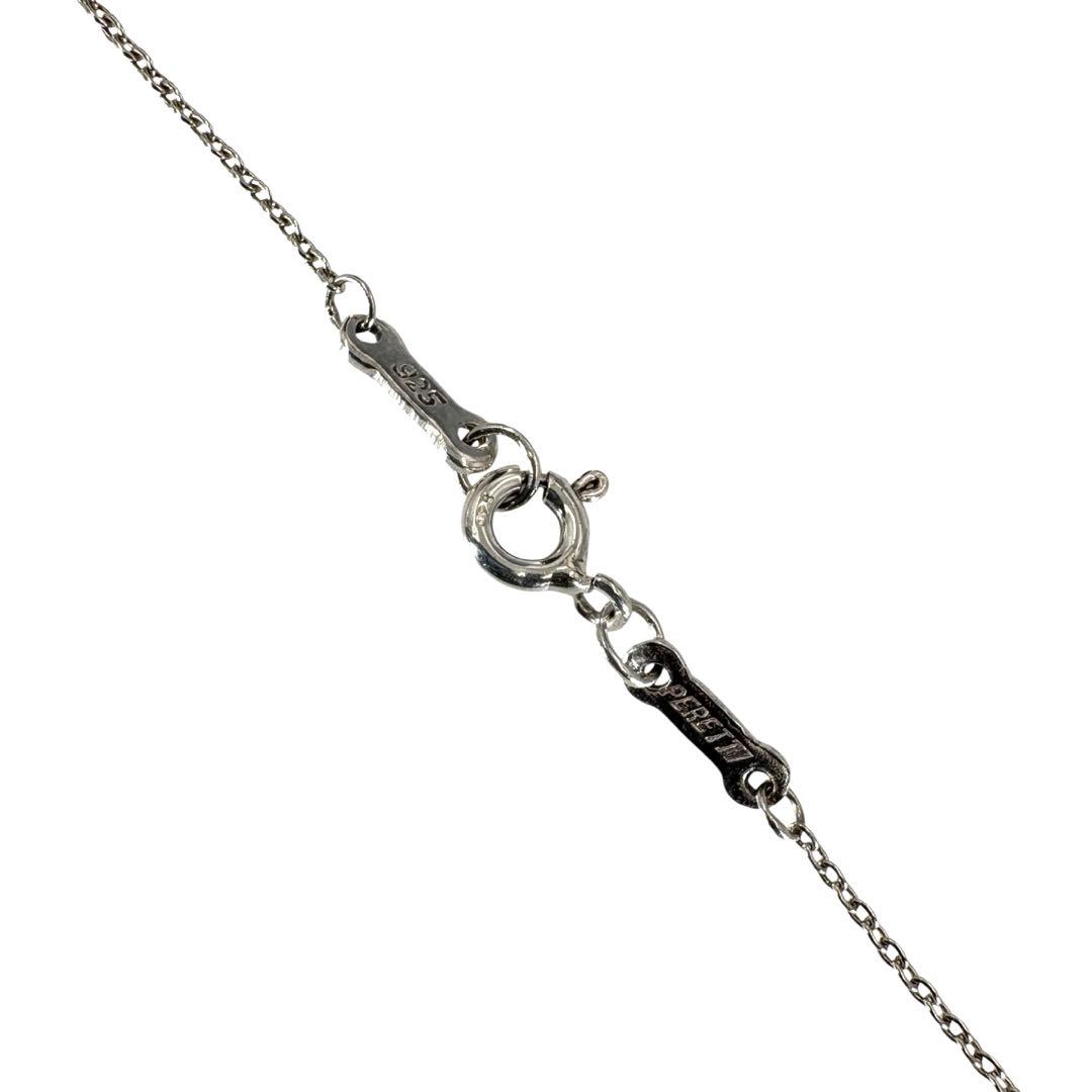 【光沢艶感仕上げ】ティファニー オープンハート シルバー925 ネックレス