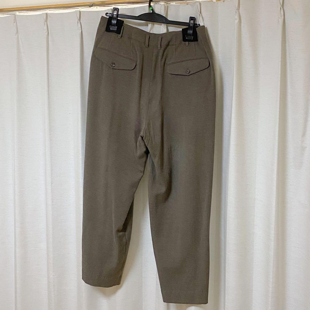 パンツ my beautiful landlet TUCK WIDE PANTS