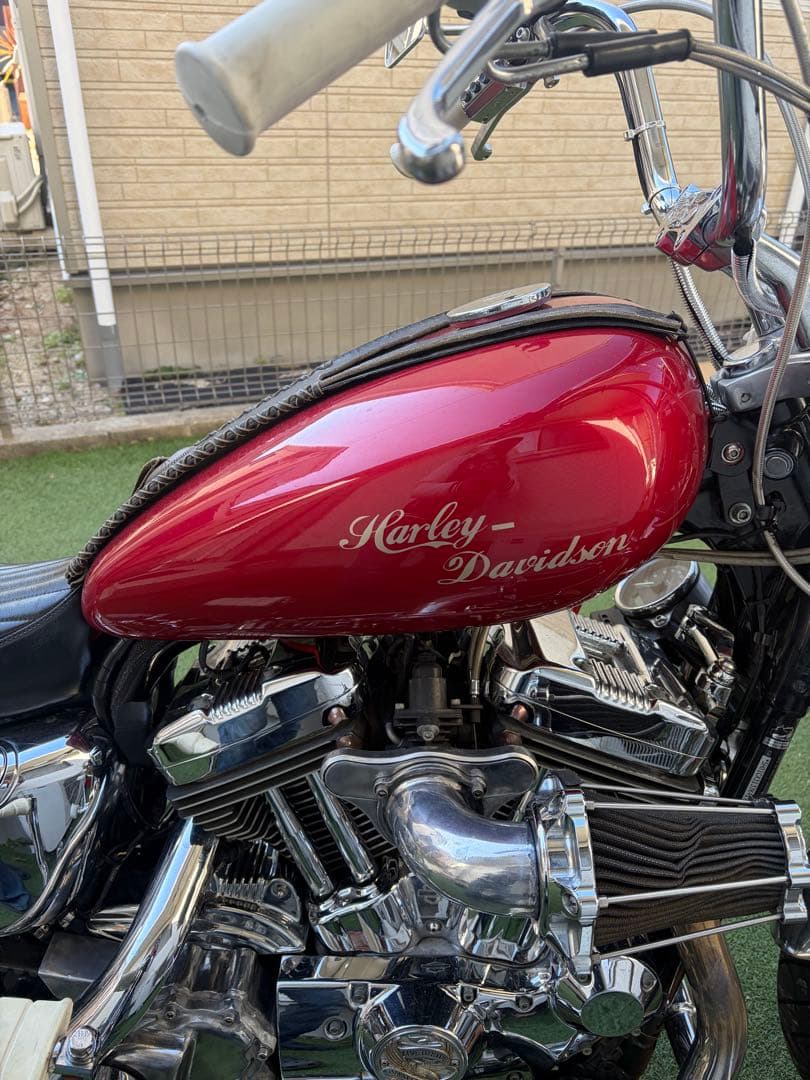 スポーツスター　ガソリンタンク　XL1200 XL883キャンディーレッド 07