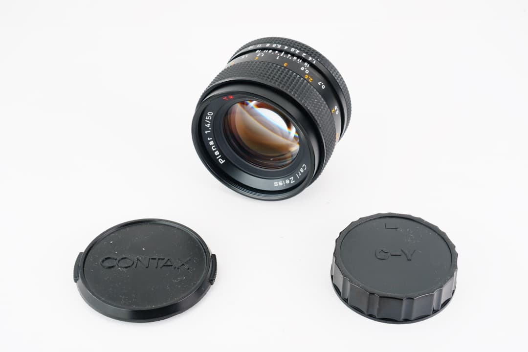 【極美品】Carl Zeiss Planar 50mm F1.4 AEJ 386