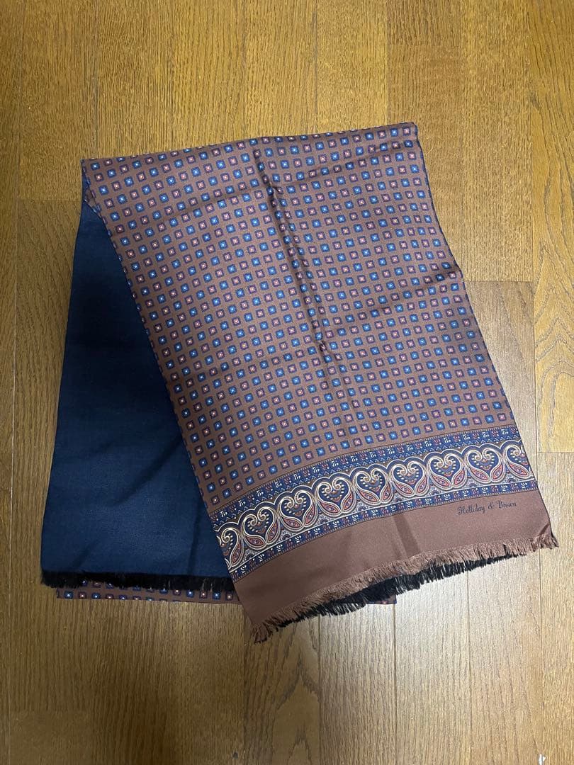 BEAMS F Holliday & Brown / リバーシブル ストール