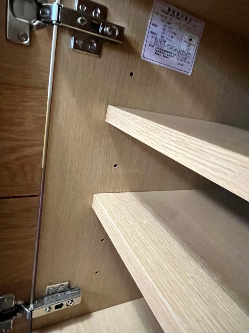 【お譲り先決定】unico ヒュッテ HUTTE キッチンカウンター（S）