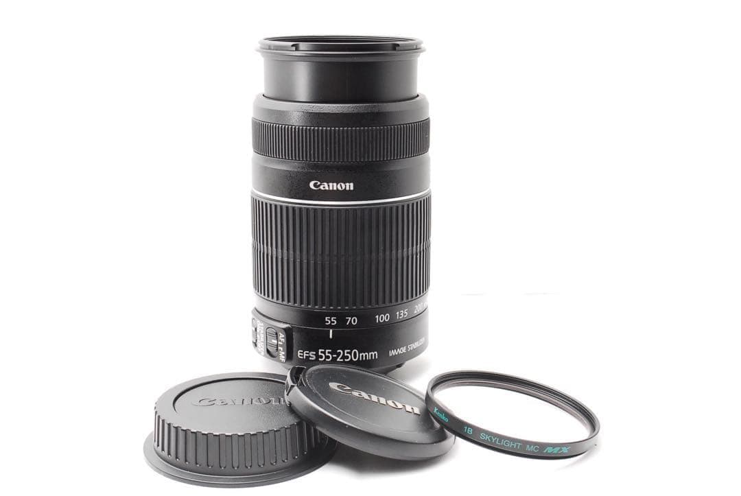 キャノン EF-S 55-250mm IS II★スポーツ撮影にも◎軽量ズーム！