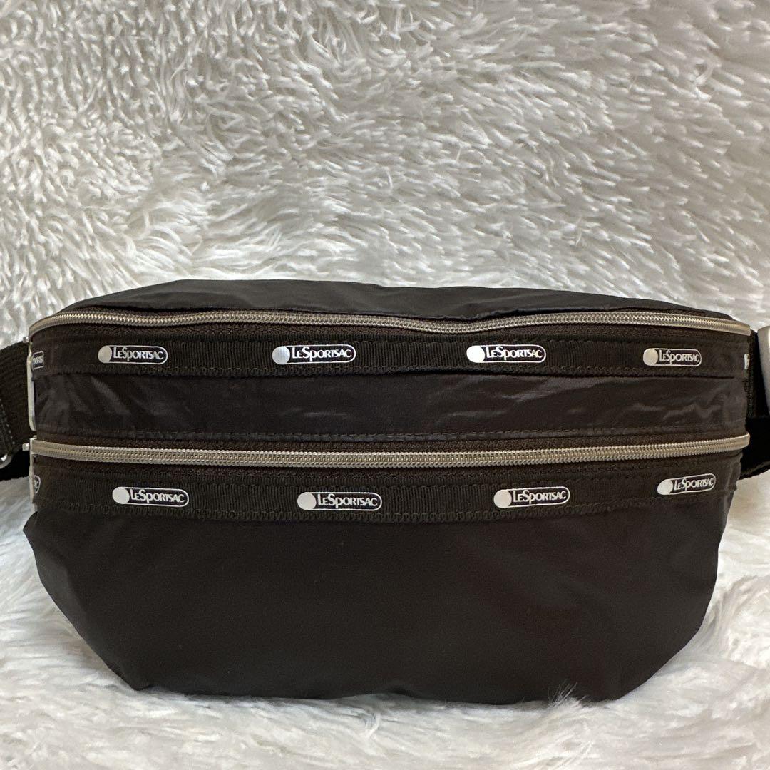 LeSportsac ボディバッグ エッセンシャル ブラウン系