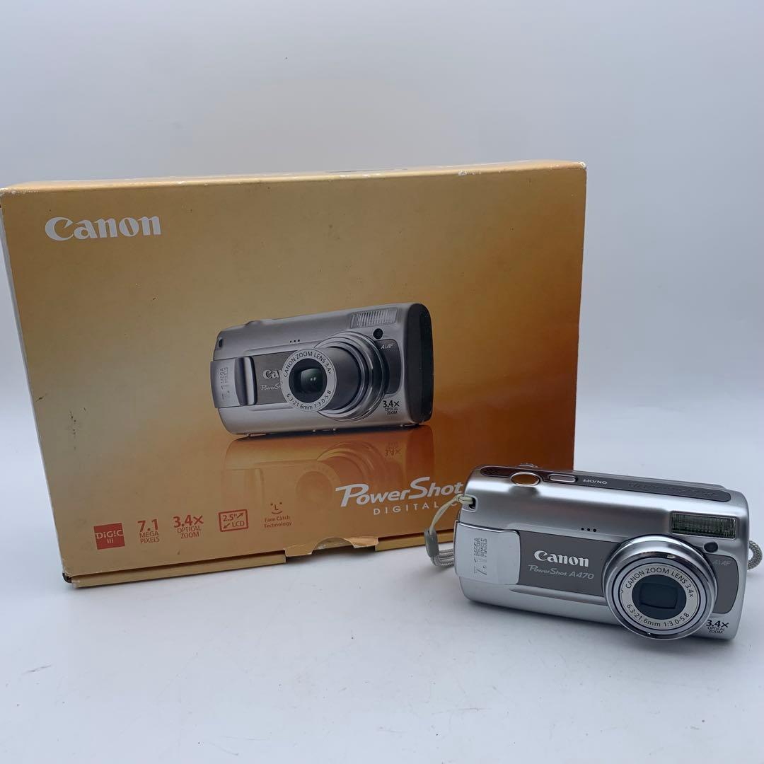 Canon キャノン PowerShot A470 コンパクトデジタルカメラ