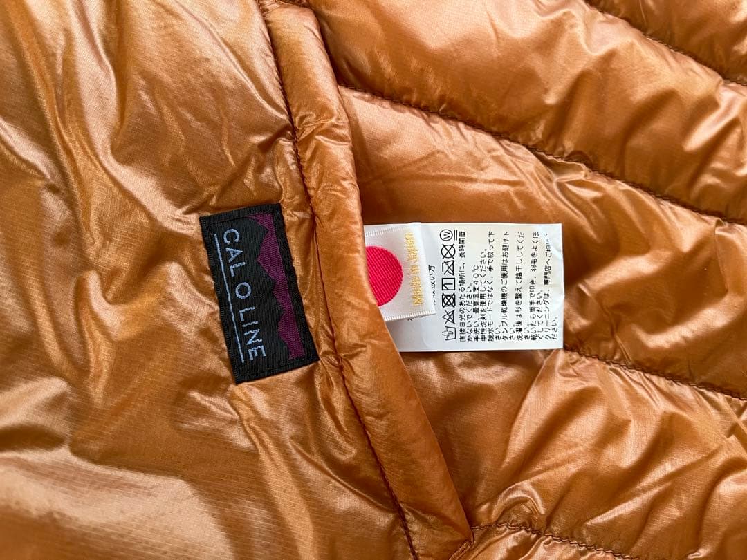 別注 NANGA ナンガ キャルオーライン ダウン 半袖プルオーバー M