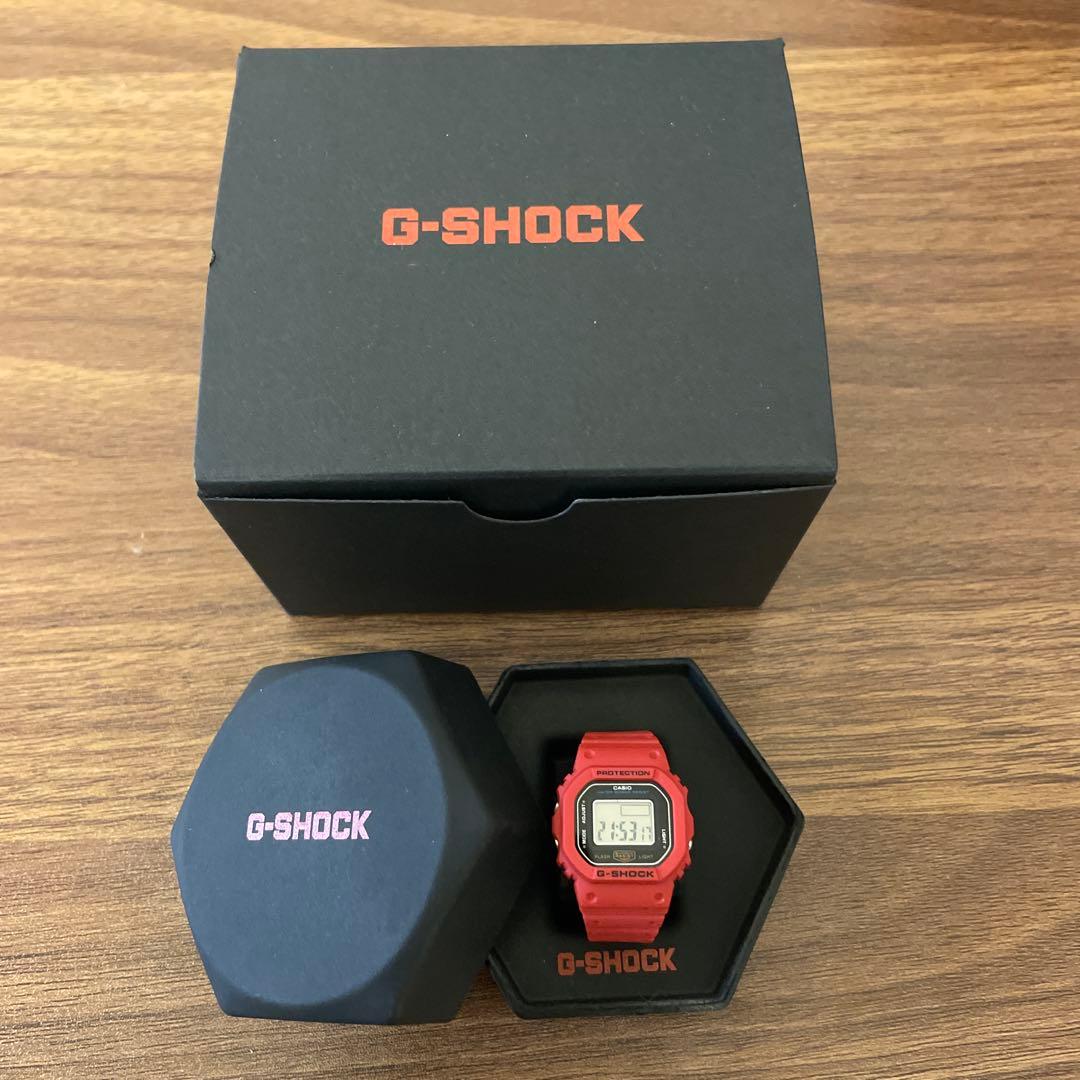 CASIO G-SHOCK Nano DWN-5600-4JR レッド