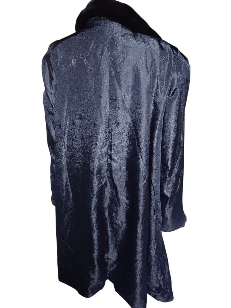 美品！高級 シェアードミンク セミロングコート モチーフ付き Fサイズ 送料無料