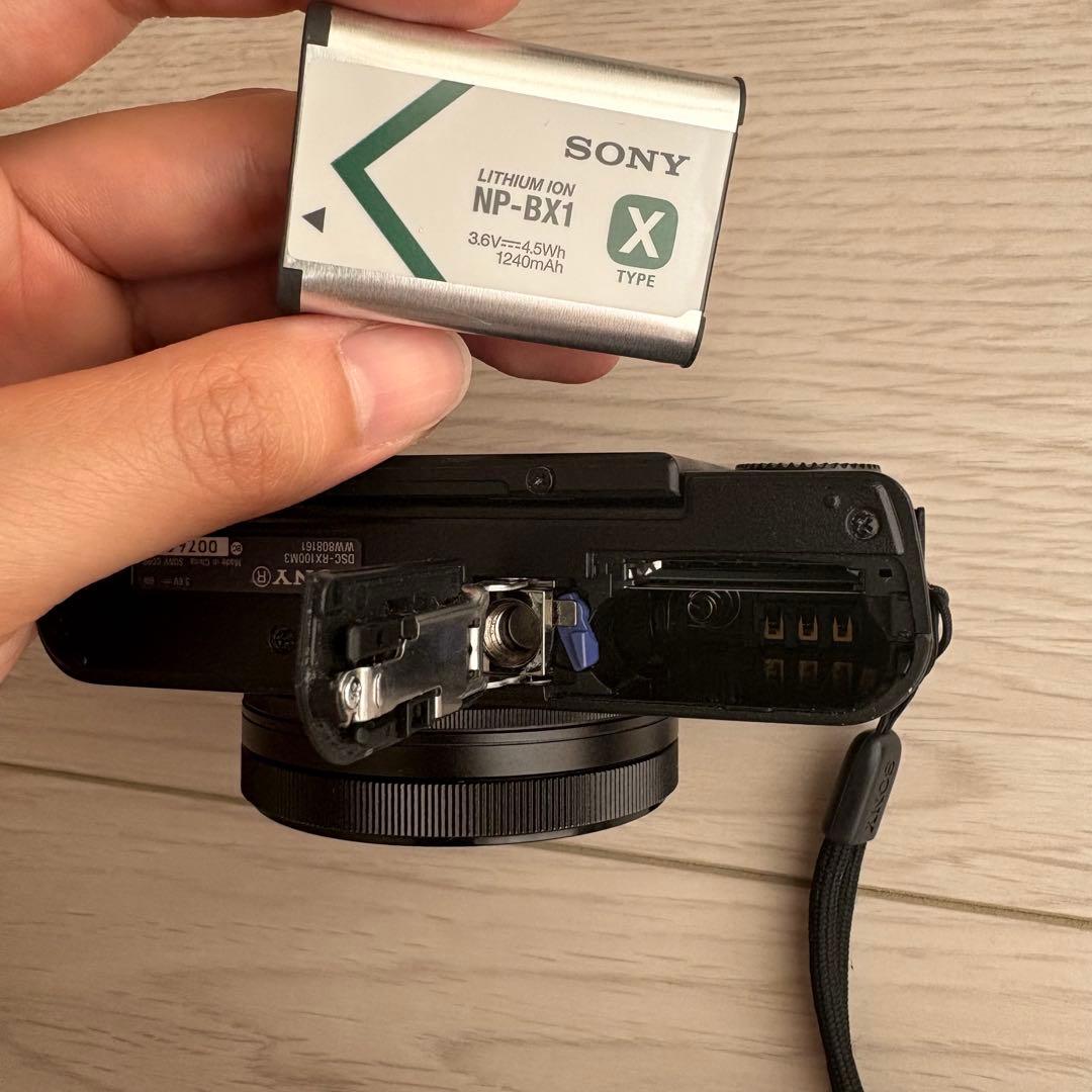 SONY Cyber-shot RX100M3 コンデジ　付属品あり