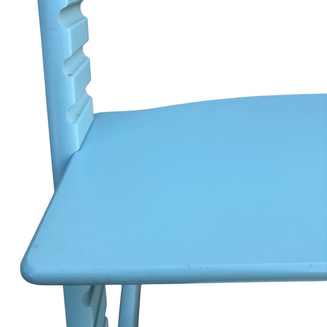 【極美品】ストッケ トリップトラップ STOKKE シリアル6 ブルー