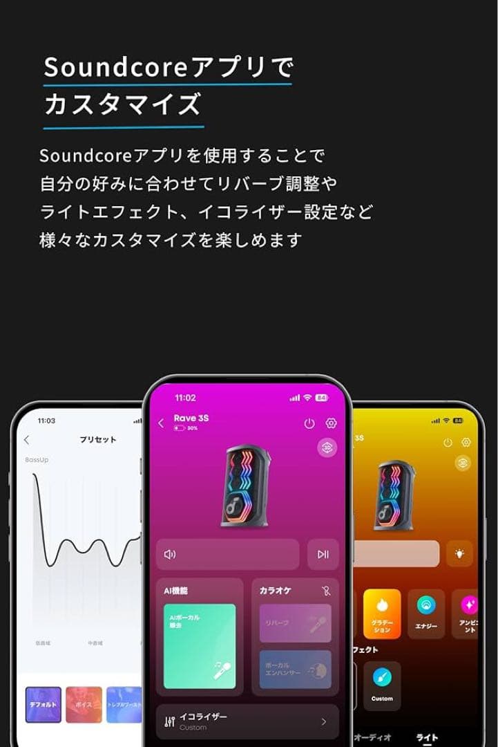 特価　Soundcore AIボーカルリムーバー搭載スピーカー