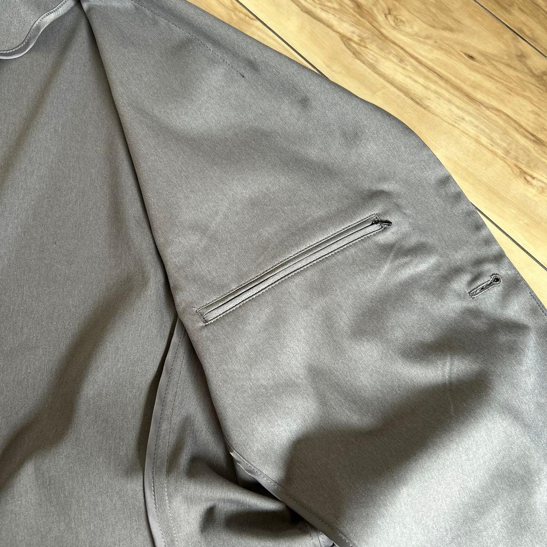 【中古品】WWS 大人のBizテーラードジャケット ビターグレー Mサイズ