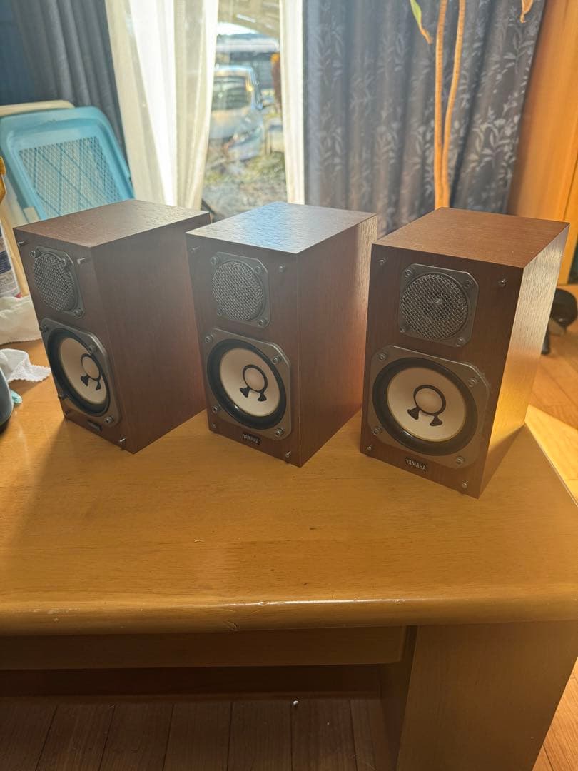 ヤマハ　NS-10MM 木製キャビネット スピーカー 3個セット 中古