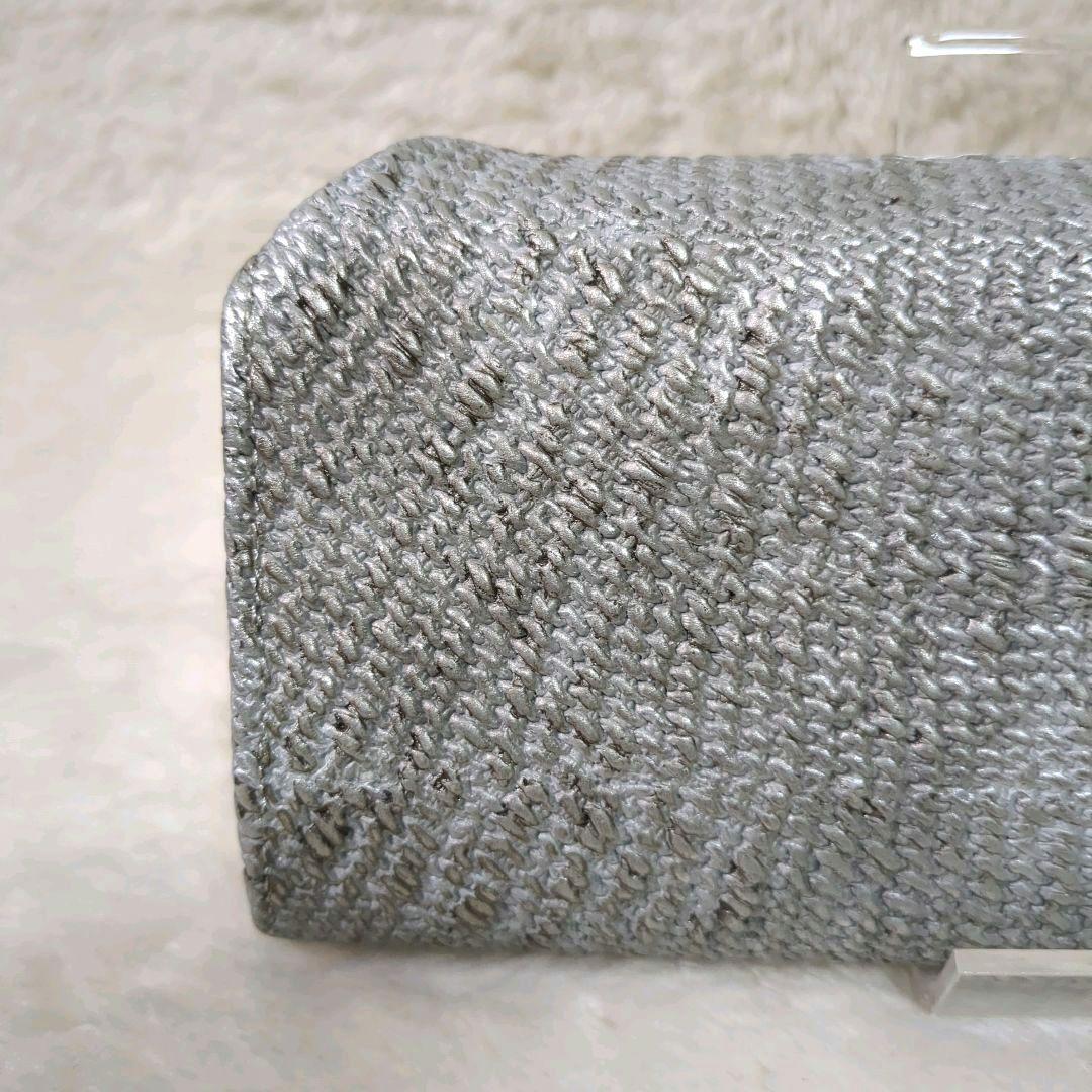 希少✨ヒロコハヤシ ダマスコ 長財布 シルバー レザー レター型