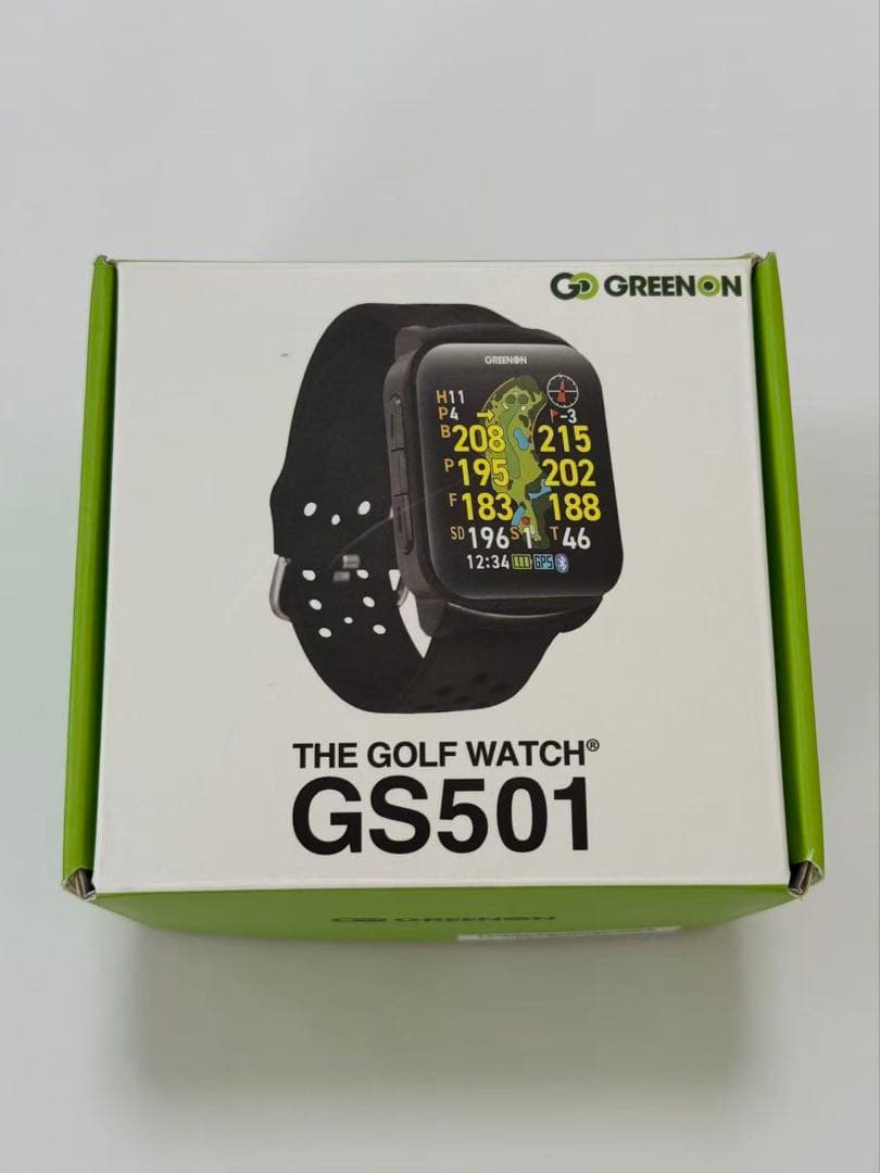 【美品】GREENON（グリーンオン）腕時計型 GPS距離計 GS501