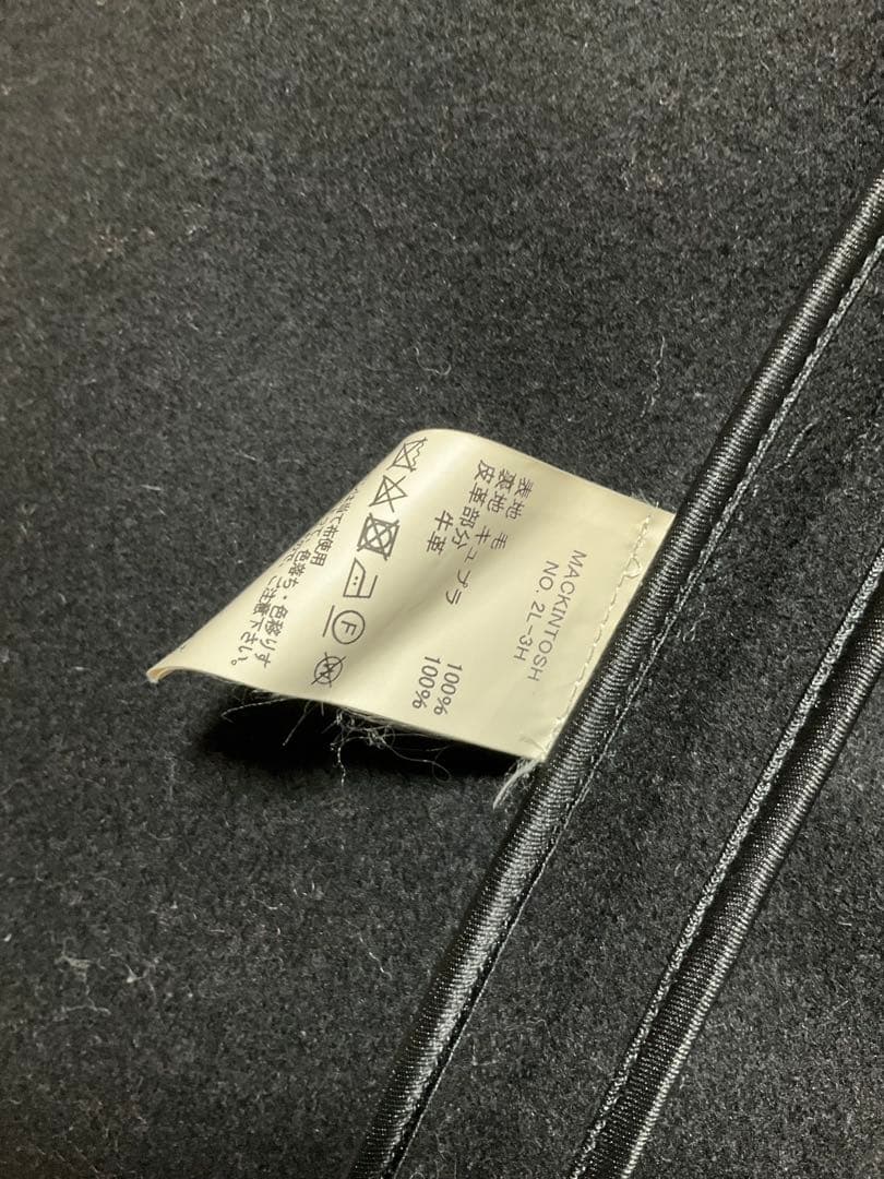 マッキントッシュ　ダッフルコート　ブラック