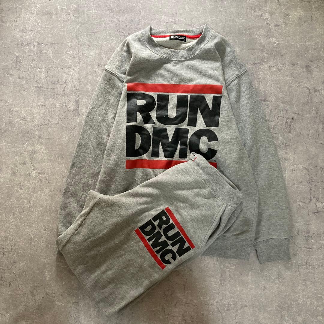 RUN DMC スウェットセットアップ　グレー