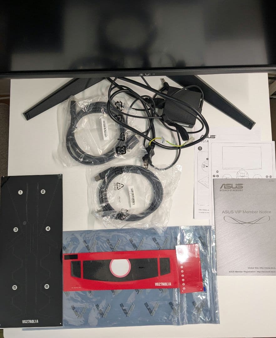 ASUS ゲーミングモニター TUF Gaming VG27AQGL1A