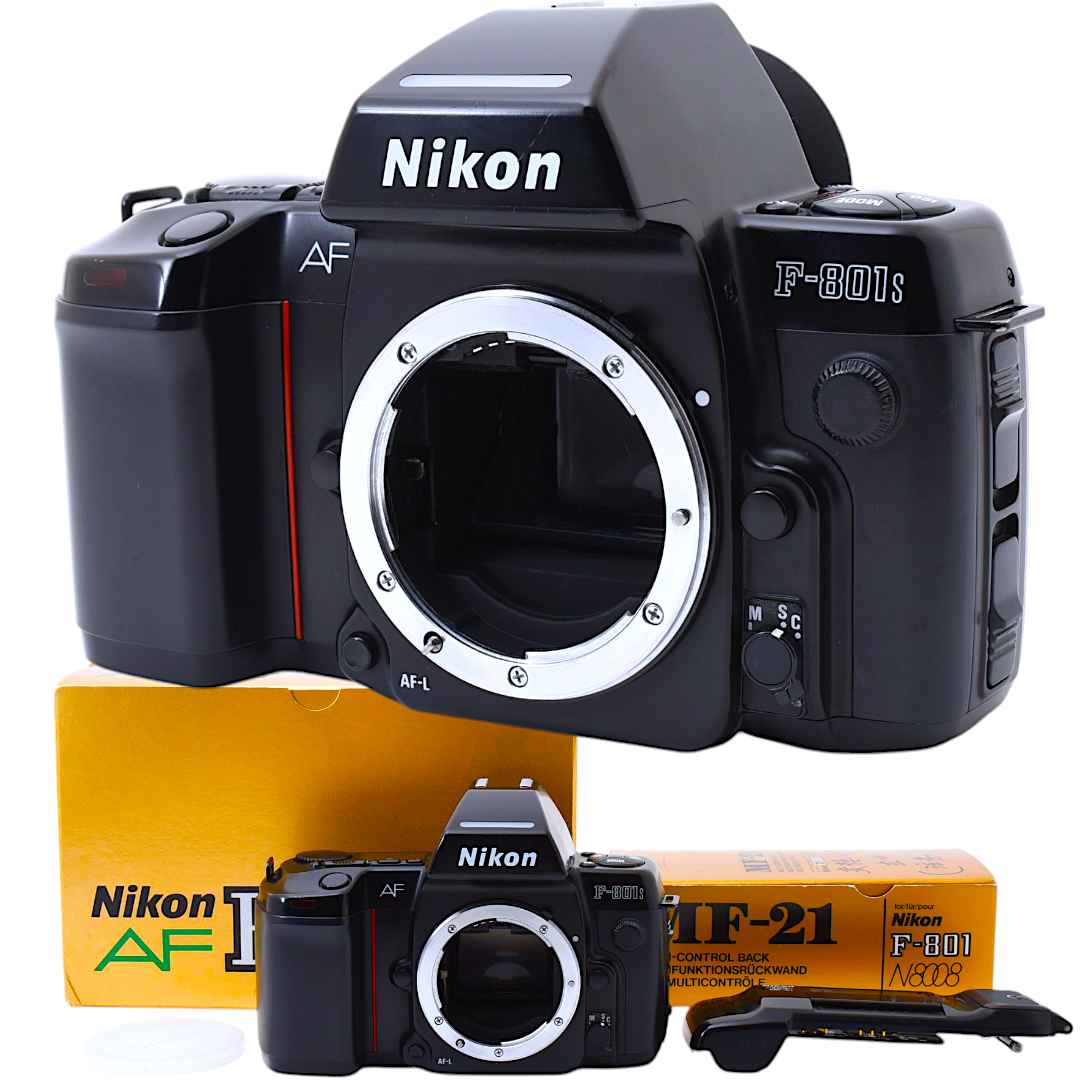 超美品 Nikon F801S ＆ MF-21 本箱付き #7977