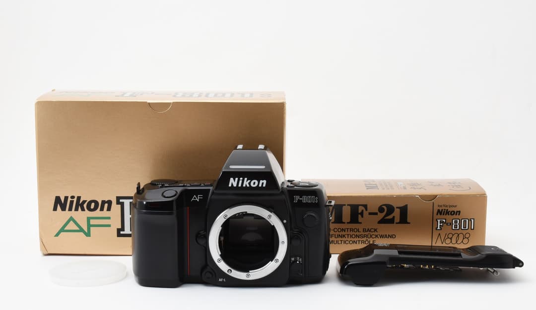 超美品 Nikon F801S ＆ MF-21 本箱付き #7977