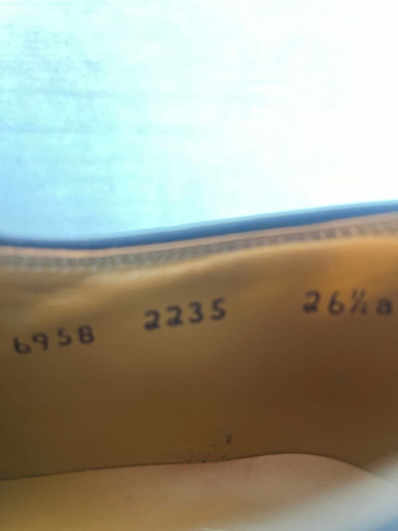 REGAL ウイングチップ 革底 新品未使用品