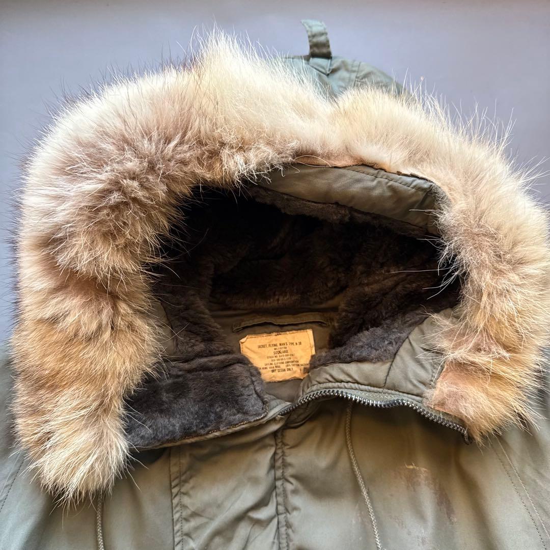 60s 米軍 N-3B ミリタリージャケット フライトジャケット ヴィンテージ