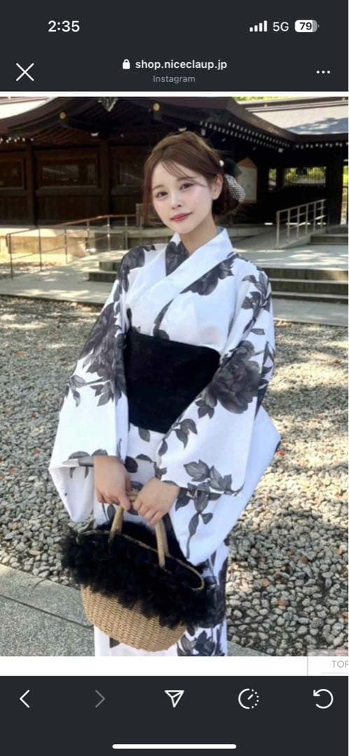 NICE CLAUP オリジナル浴衣