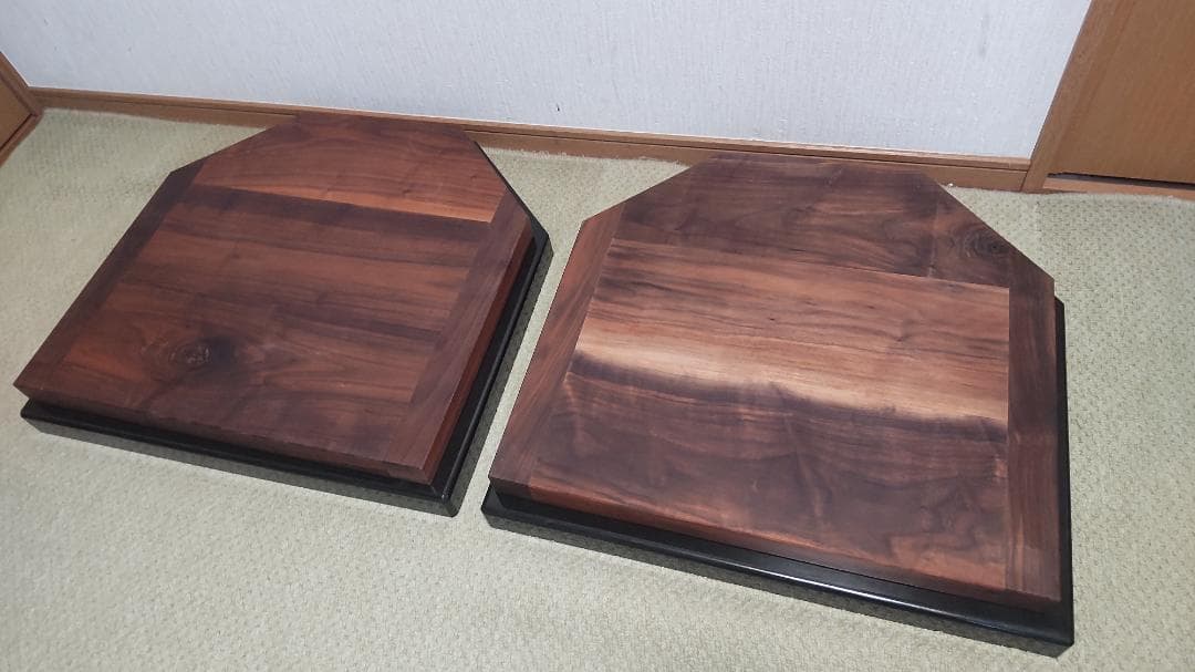 天然木無垢 オーディオボード2枚 JBL 4343 4344 ケンリックサウンド