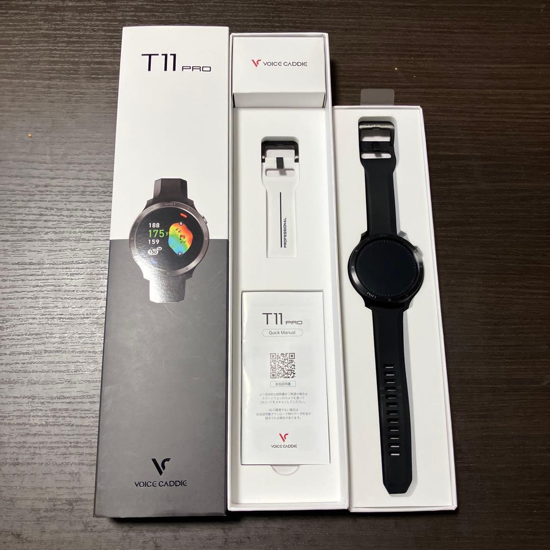 ボイスキャディT11 PRO GPSナビ（腕時計）