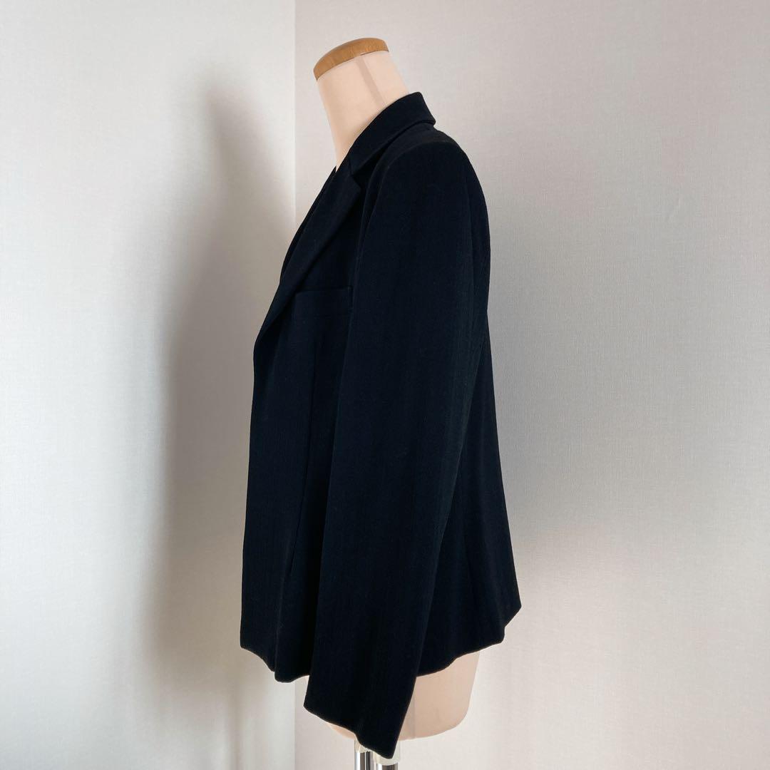 Y's ワイズ ボタンレス ジャケット ウール 日本製 ヨウジヤマモト