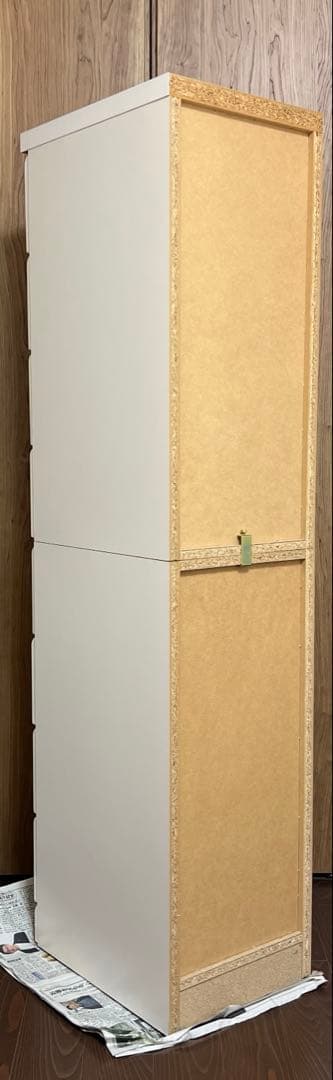 チェスト　タンス　収納　 スライドレール付　鏡面　ホワイト　12/21まで販売