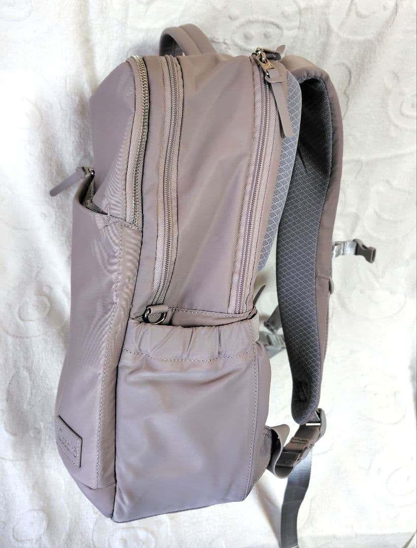 Casalità AGSコラボ ビジネスバッグ ピンクグレージュ