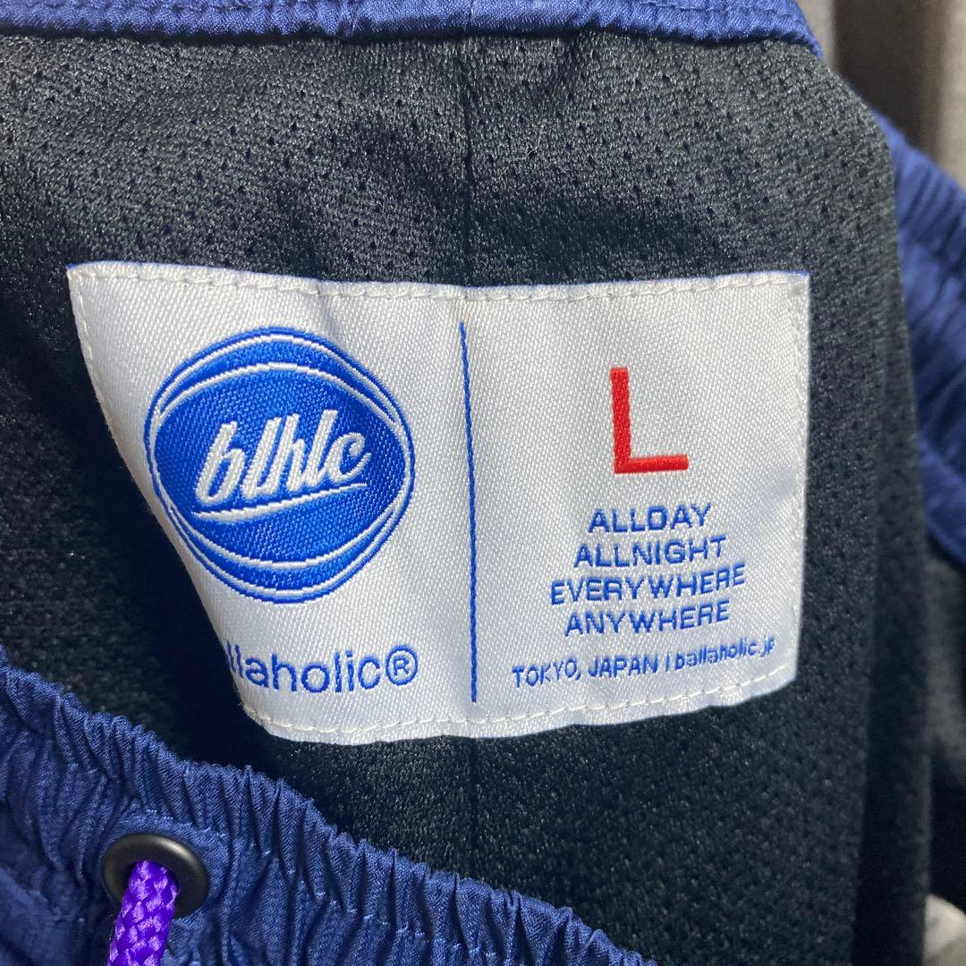 ballaholic ウォームアップウェア L ネイビー セットアップ