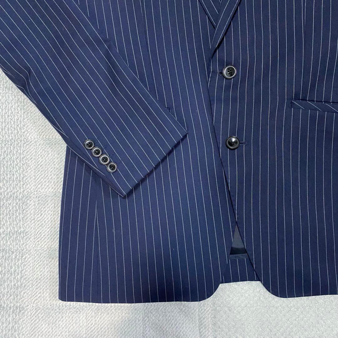 SUIT SELECT　3ピース　ストライプスーツセット　A5