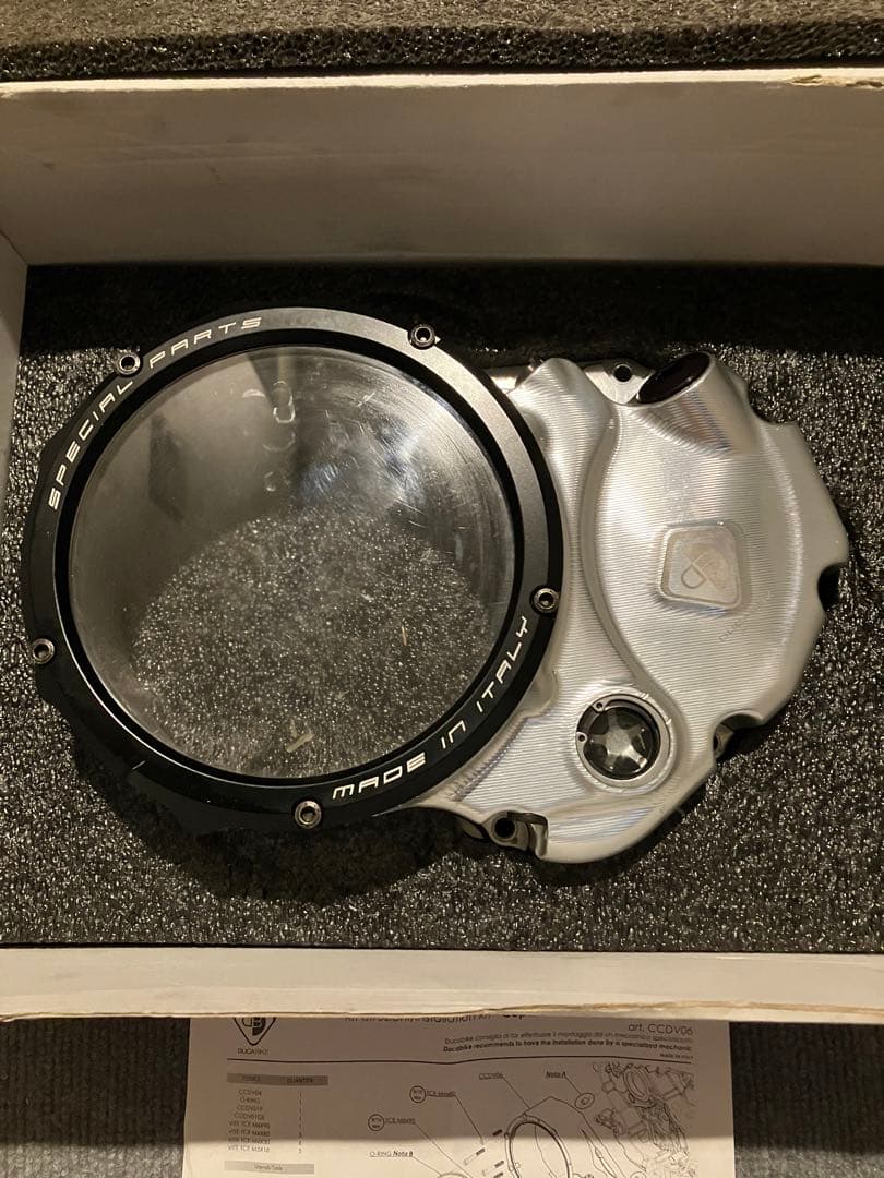 DUCABIKE クラッチカバーCCDV06ED DIAVEL DVTmulti