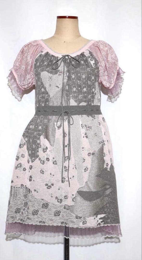 ワンピース r rurumu: offshoulder puffsleevedress