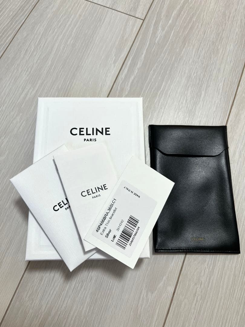 (takaさん専用)CELINE ノット エクストラシンブレスレット